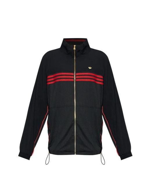 Adidas Blue Zip Sweatshirt for men