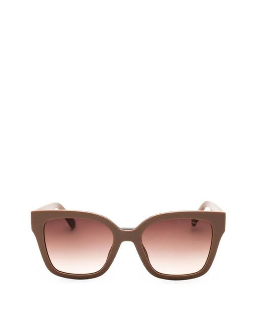 Marc Jacobs Pink Rectangle-Frame Sunglasses