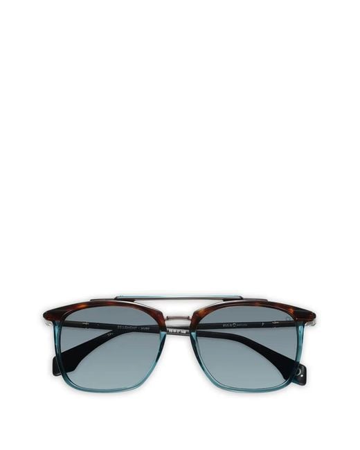 Etnia Barcelona Black Bellemont Browline Sunglasses for men