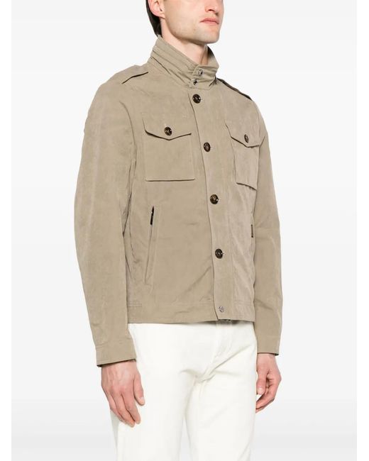 Moorer Natural Baraldi-S1 Cotton Jacket for men
