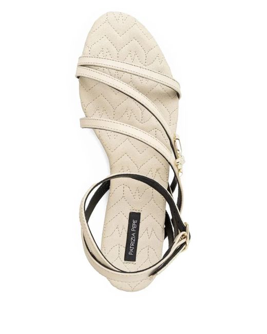 Sandali Con Con Fasce Incrociate di Patrizia Pepe in White