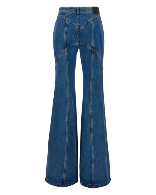 Del Core Blue Flared Jeans