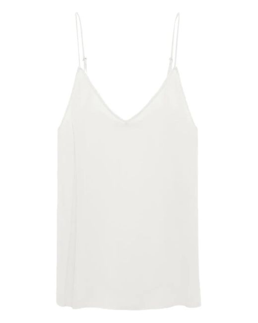 Dorothee Schumacher White V-Neck Top
