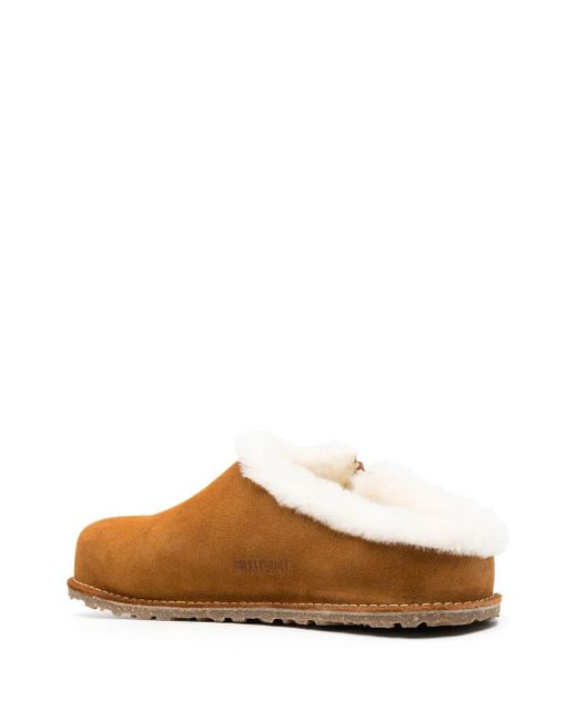 Birkenstock Brown Zermatt Premium Slippers for men