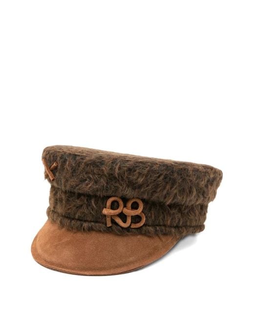 Ruslan Baginskiy Brown Logo-Detail Hat