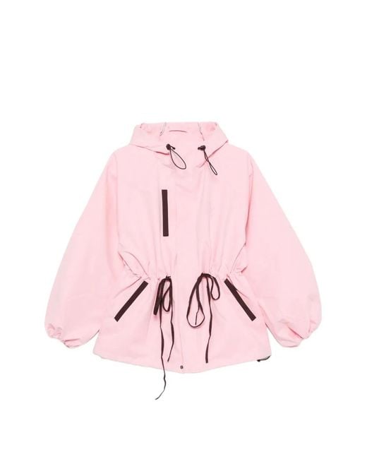 Damson Madder Pink Liu Raincoat