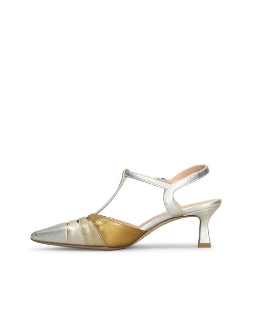 Pumps di Julie Dee in Metallic