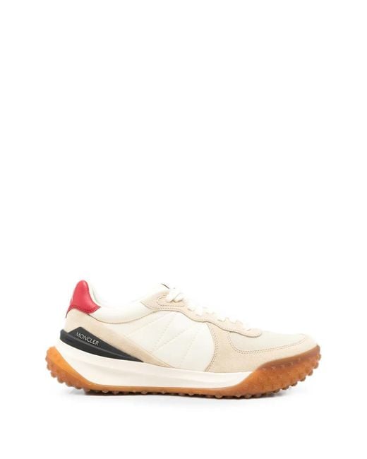 Moncler White City Trek Sneakers for men