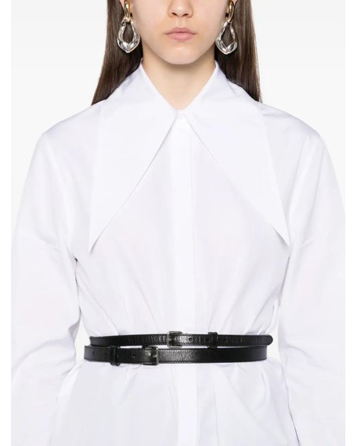 Alexander McQueen オーバーサイズカラー シャツ White