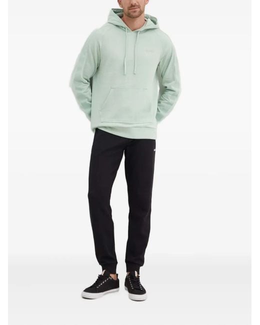 HUGO Green Logo Hooded Sweatshirt for men