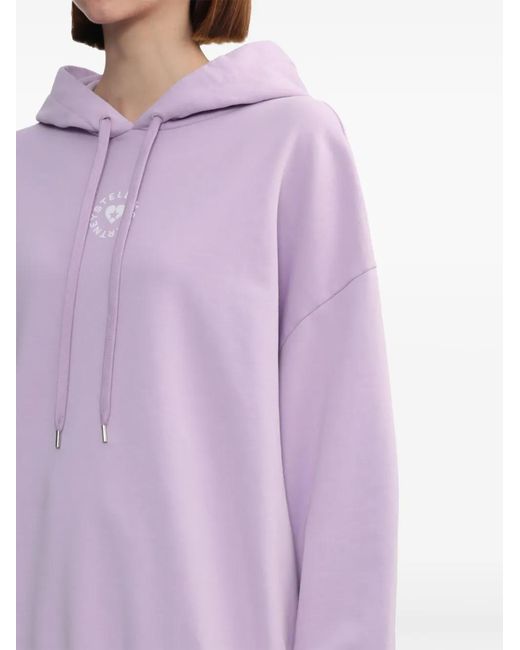 Stella McCartney Purple Lovestruck Hoodie