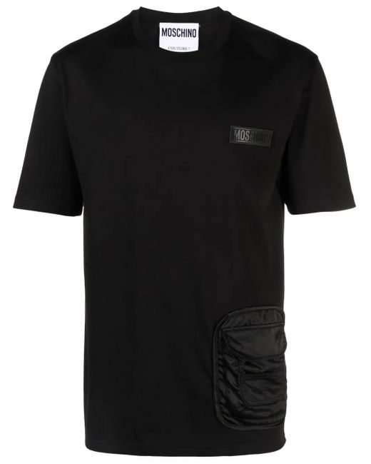 Moschino Black T-Shirts And Polos for men