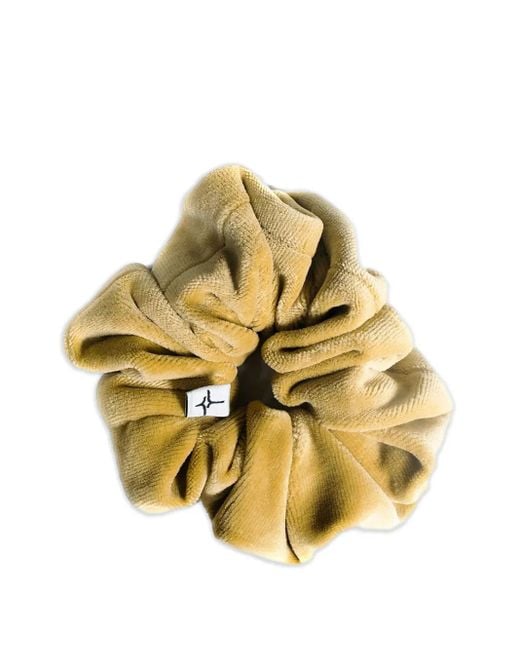 SPARK LE MONDE Metallic Velvet Scrunchie