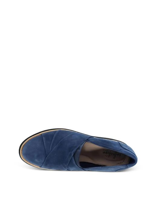 Clarks Blue Sharon Loafers