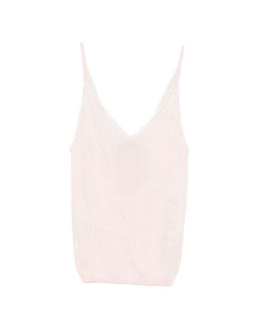 N°21 Pink V-Neck Top