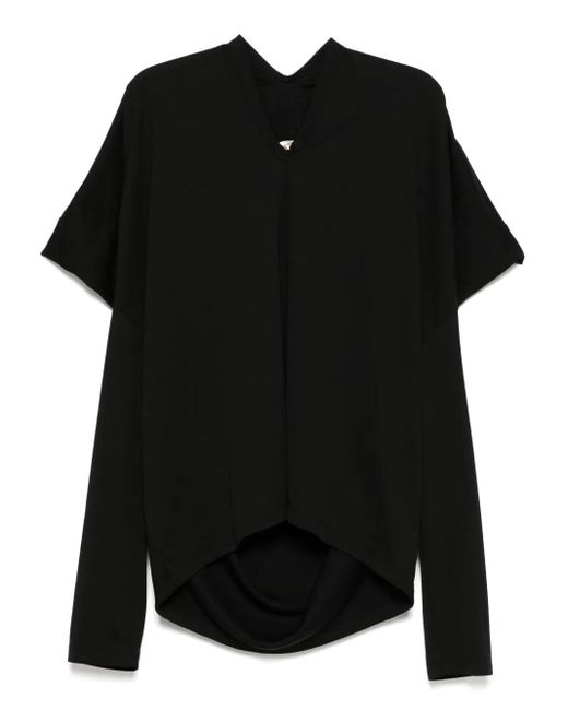 Comme des Garçons アシンメトリー トップ Black
