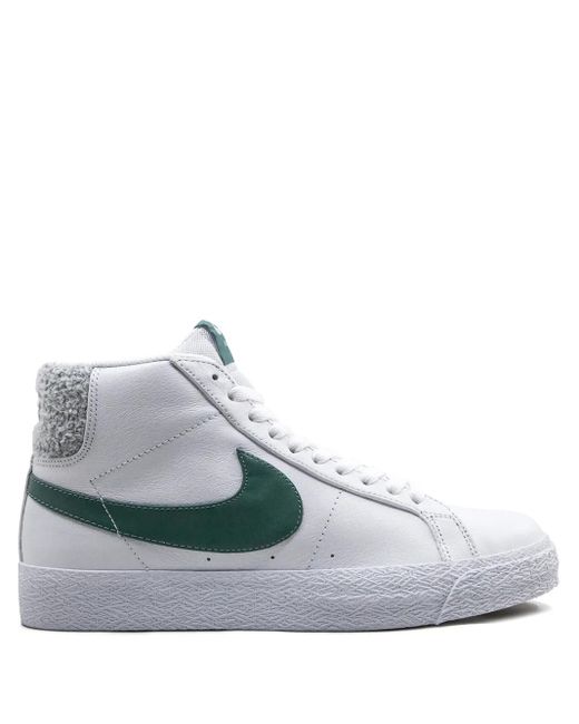 Nike Gray Sb Zoom Blazer Mid Pemium "Bicoastal" Sneakers for men