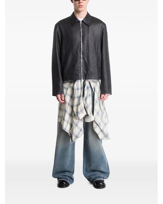 Our Legacy Black Mini Jacket Worker for men