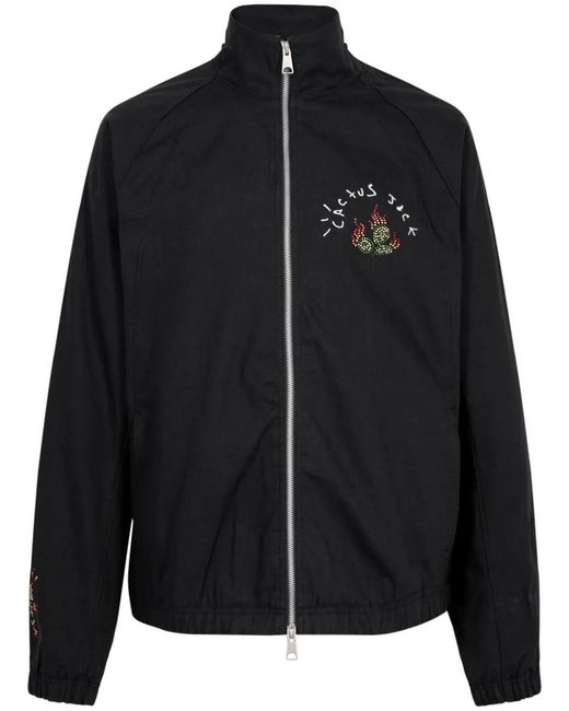 Nike Black X Travis Scott Graffiti Print Jacket