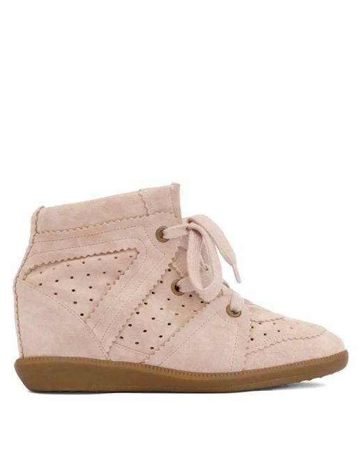 Isabel Marant Pink Bobby Sneakers