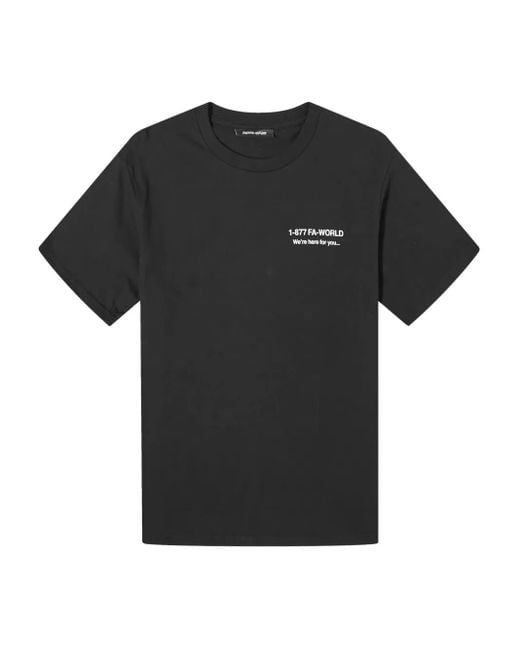 Fucking Awesome Black Is Your Life A Mess T-Shirt for men