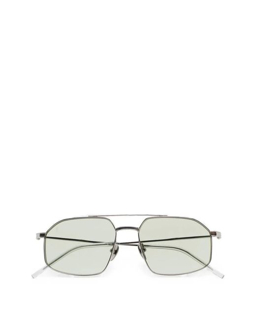 Kaleos Eyehunters Metallic Ross Geometric-Frame Sunglasses