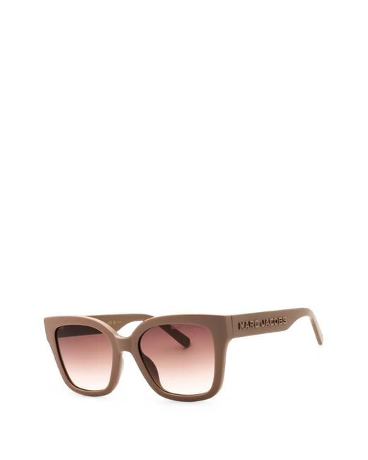 Marc Jacobs Pink Rectangle-Frame Sunglasses