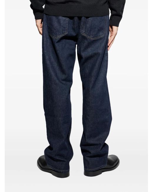 Agolde Blue Magnus Buttoned Jeans for men