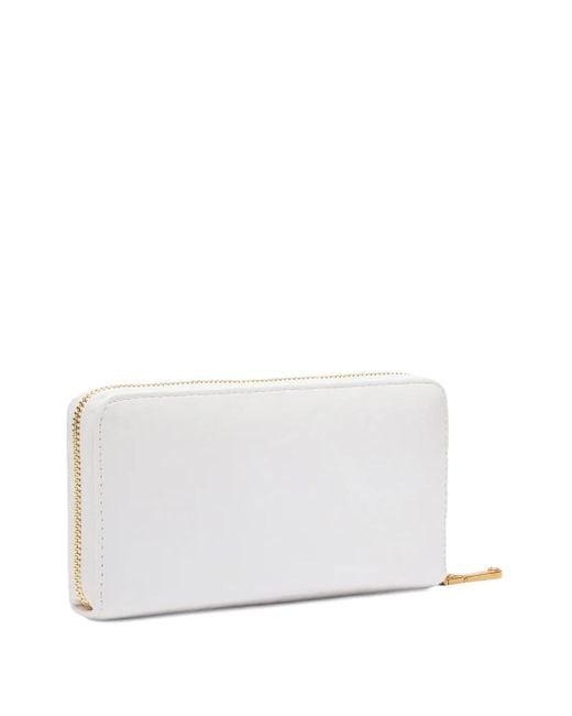 Liu Jo White Logo-Plaque Purse