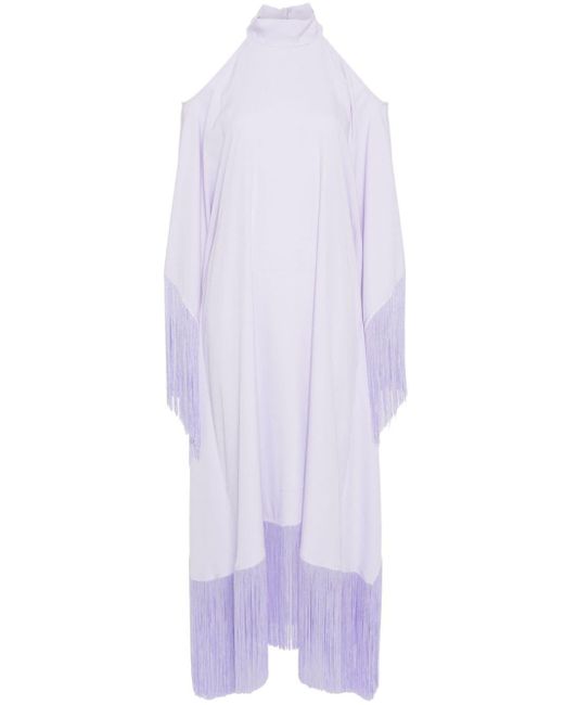 Robe-caftan Divina à coupe longue ‎Taller Marmo en coloris White