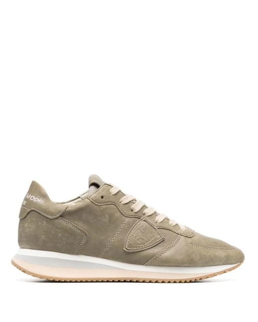 Philippe Model Green Trpx Low-Top Sneakers