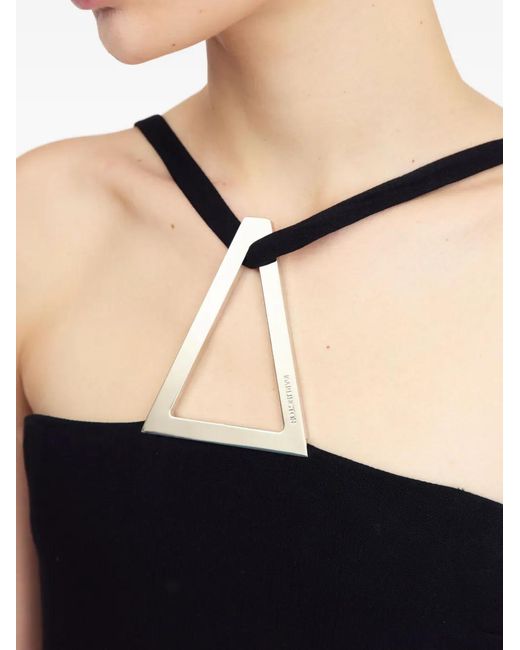 16Arlington Black Ilian Crêpe Gown