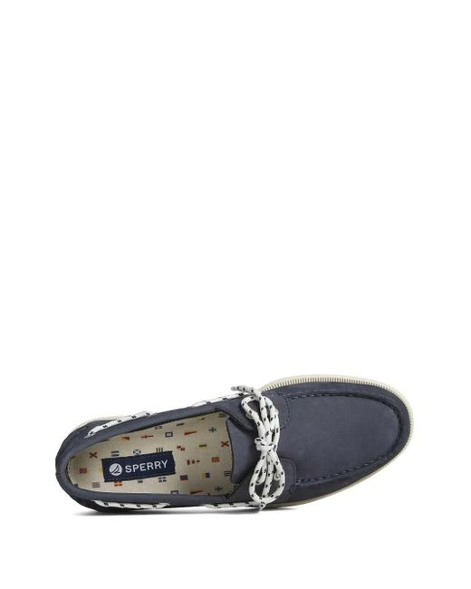 Sperry Top-Sider Blue A/O 2-Eye Nautical Loafers for men