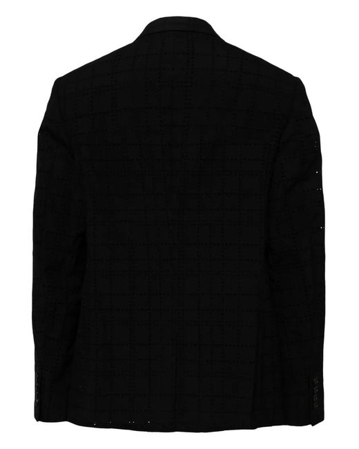 Givenchy Black Single-Breasted Blazer for men
