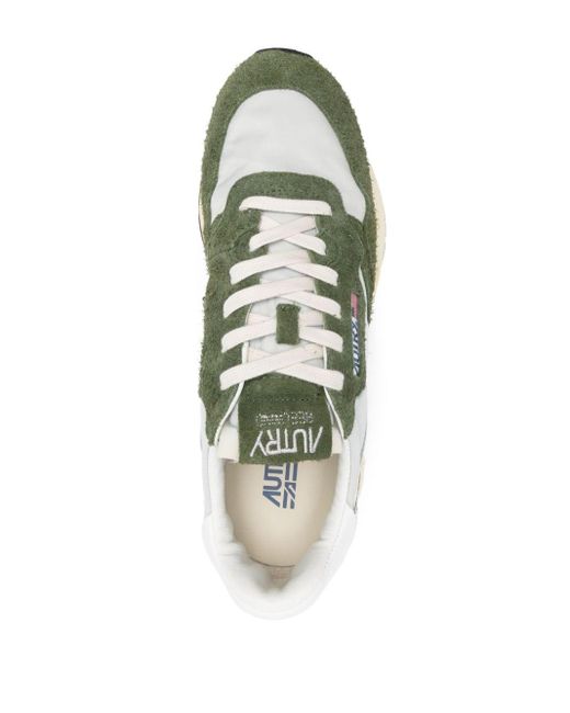 Autry Green Reelwind Low-top Sneakers for men