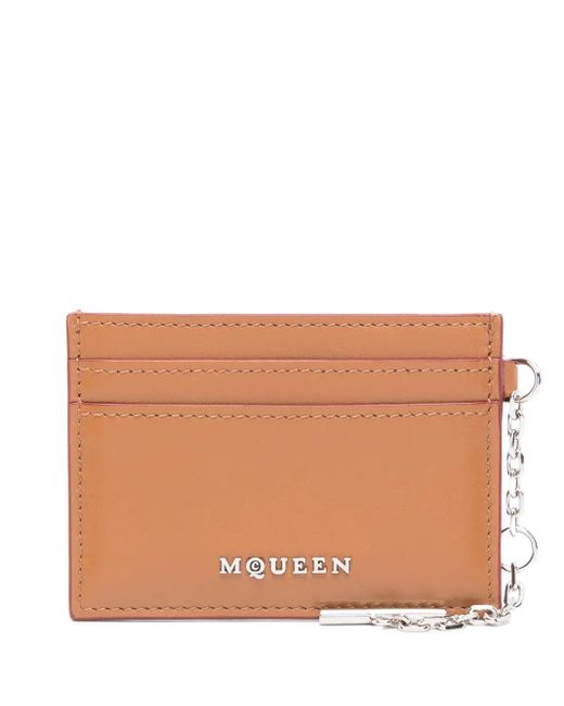 McQueen Brown Sling Card Holder