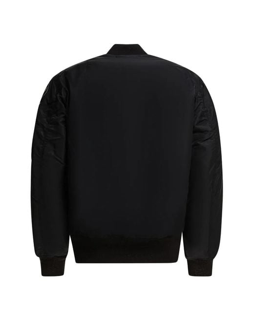 Buzz Rickson's Black Zip Bomber Coat for men