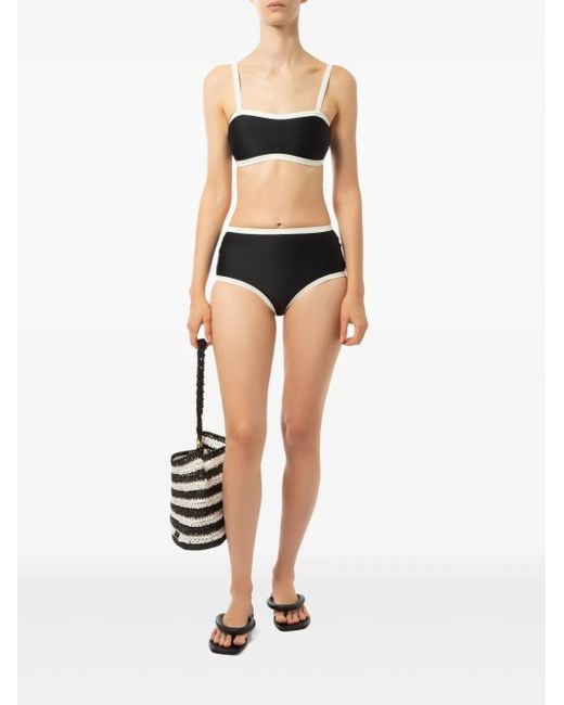 Pilzer Black Bare Bikini Top
