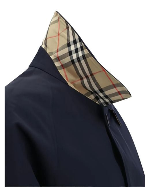 Burberry Blue Coats for men