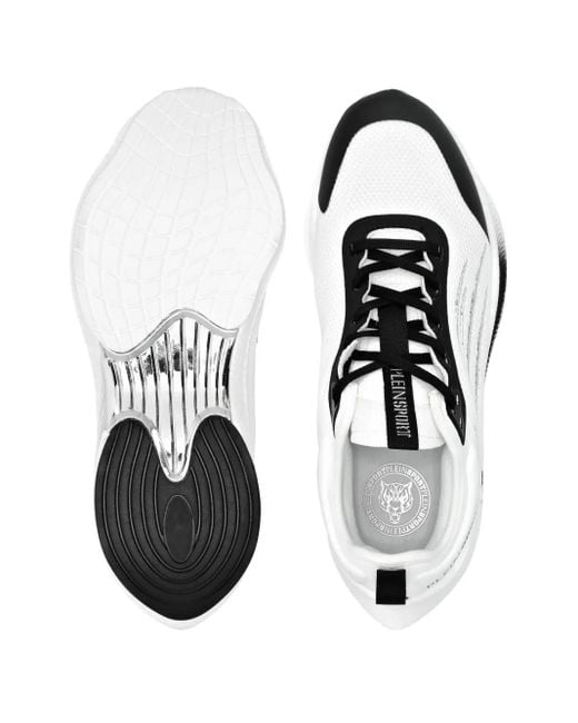 Philipp Plein White Runner Sprint 780 Sneakers