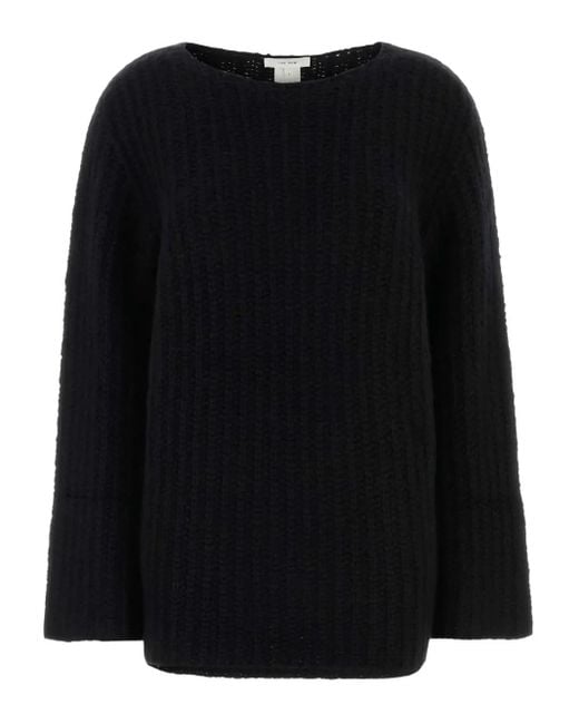 The Row Black Mirr Cashmere Sweater