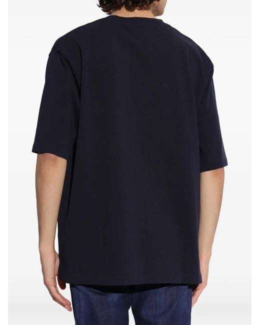 DSquared² Blue Logo T-Shirt for men