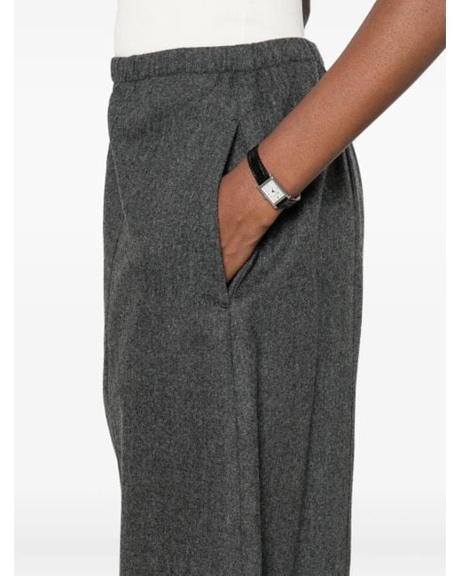 Khaite Clover Trousers Gray
