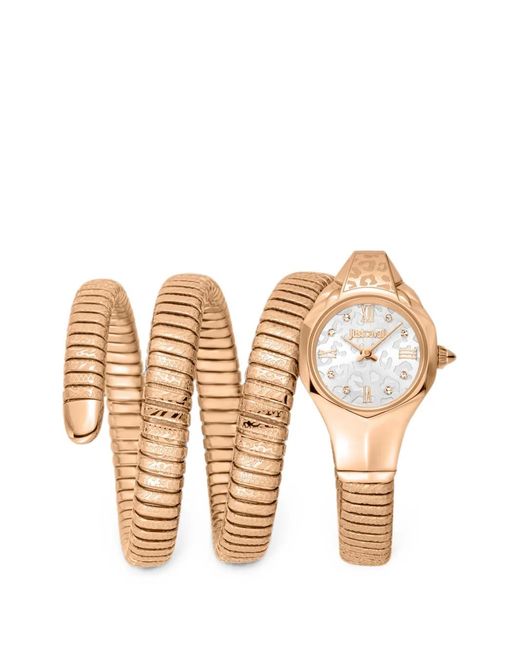 Just Cavalli Metallic Snake 22Mm Watch