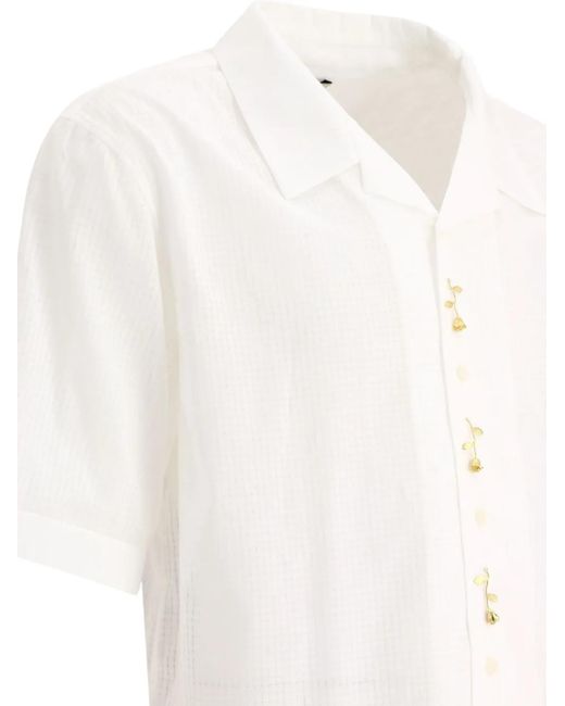 GmbH White Luka Shirt for men