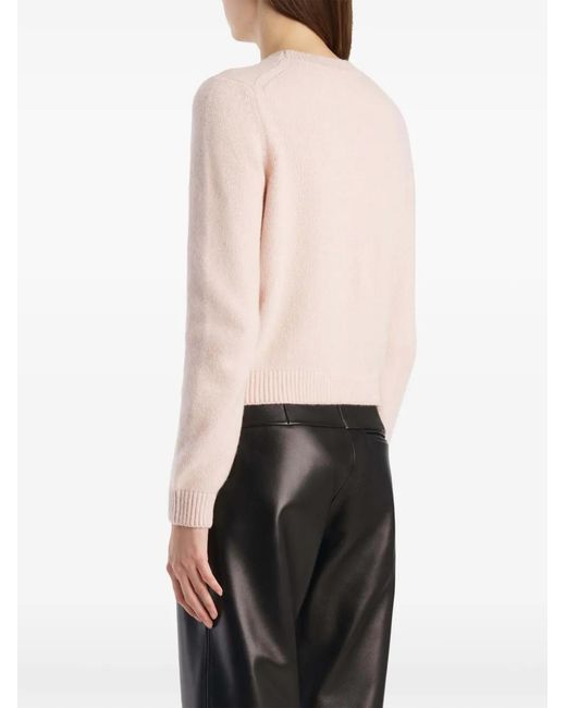 Khaite Pink Leta Sweater