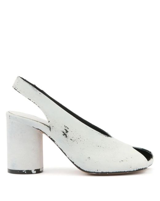 MM6 by Maison Martin Margiela スリングバック サンダル White