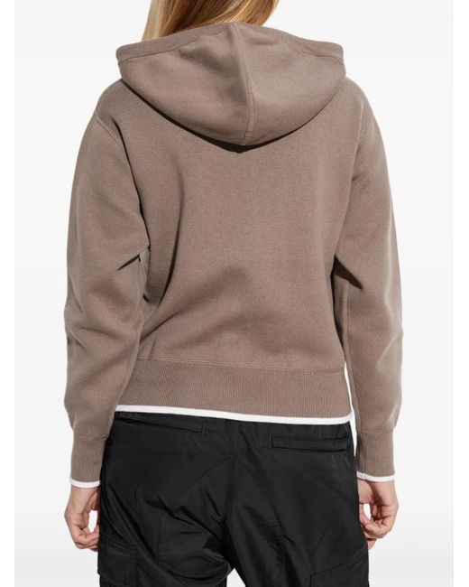 KENZO フローラルロゴ パーカー Brown