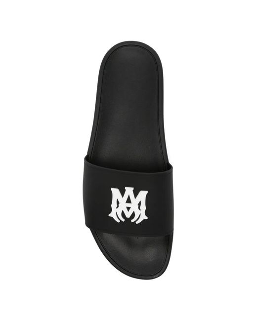 Amiri White Ma Flip Flops for men