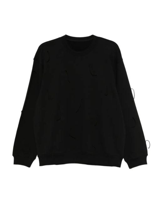 Sudadera de algodón JNBY de color Black